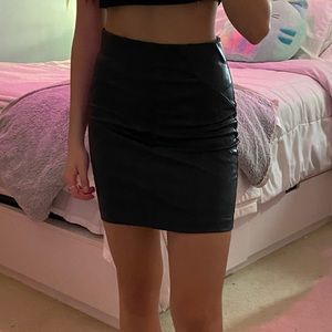 Dynamite Faux Leather Pencil Skirt size XS